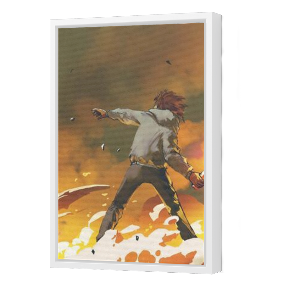 Thumbnail for Canvas - White Floating Frame