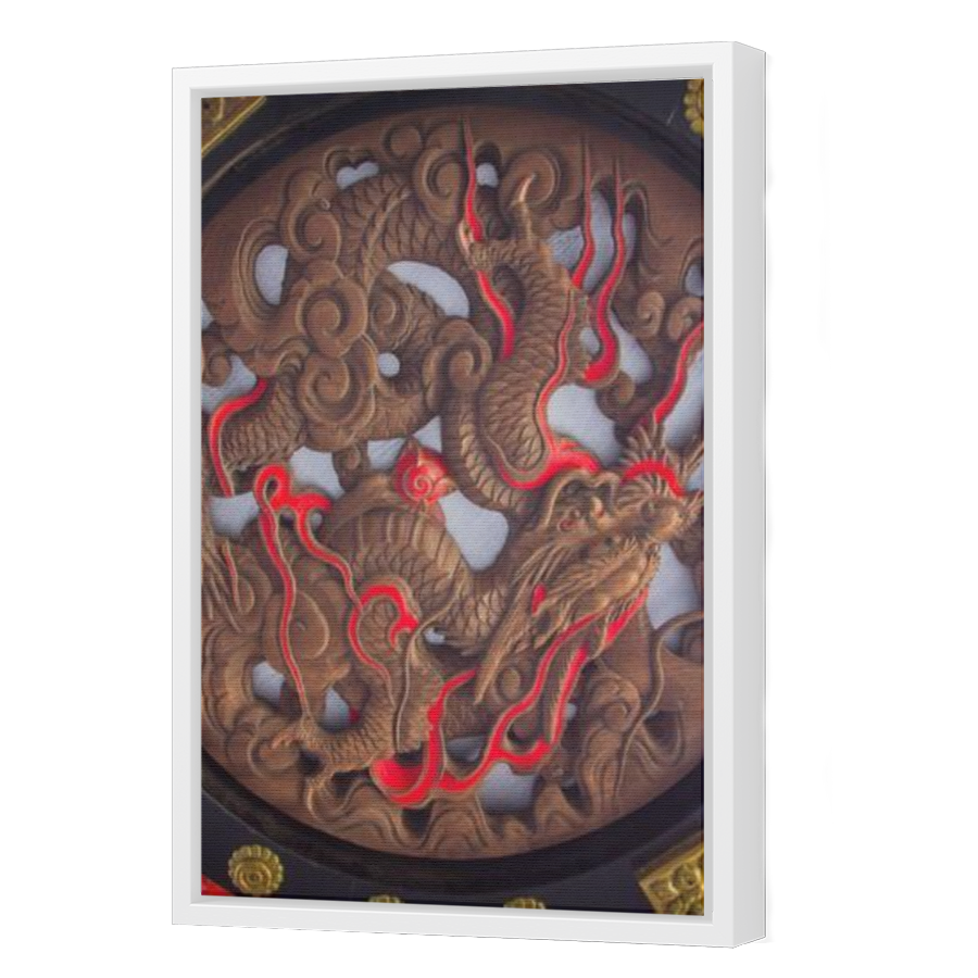 Thumbnail for Canvas - White Floating Frame