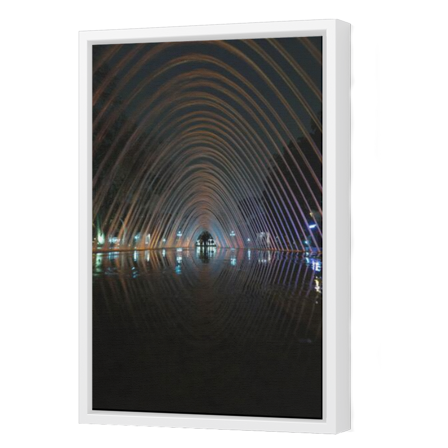 Thumbnail for Canvas - White Floating Frame