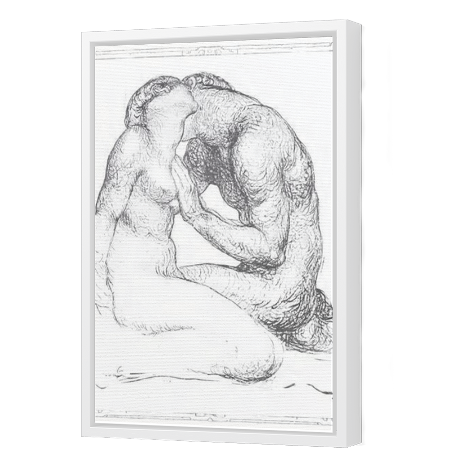 Thumbnail for Canvas - White Floating Frame