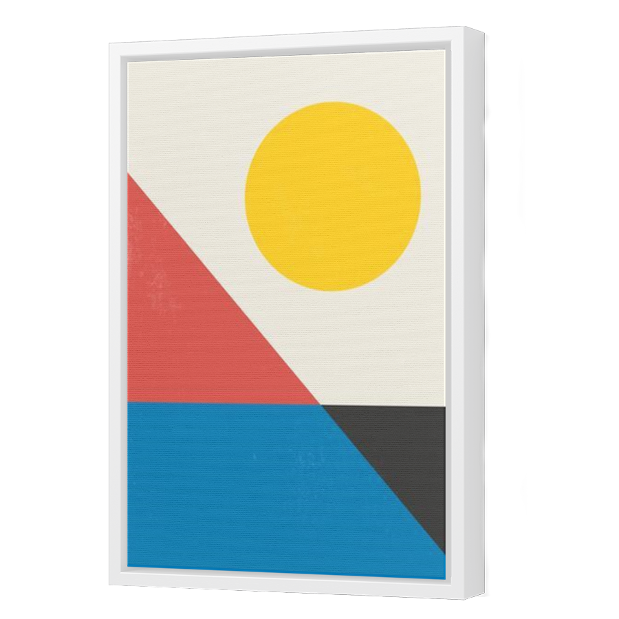 Thumbnail for Canvas - White Floating Frame