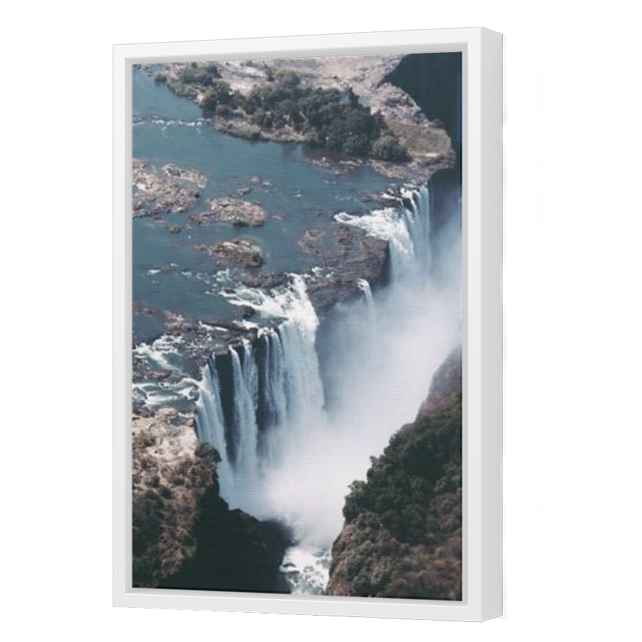 Thumbnail for Canvas - White Floating Frame
