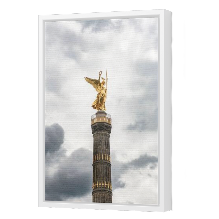 Thumbnail for Canvas - White Floating Frame