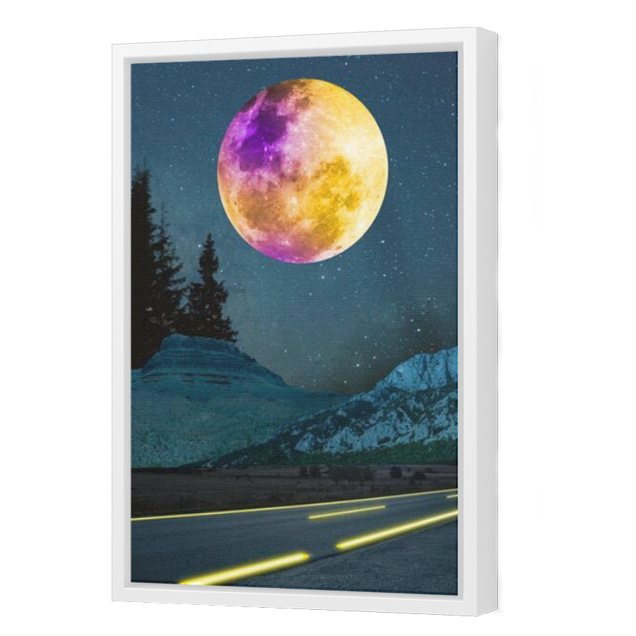 Thumbnail for Canvas - White Floating Frame