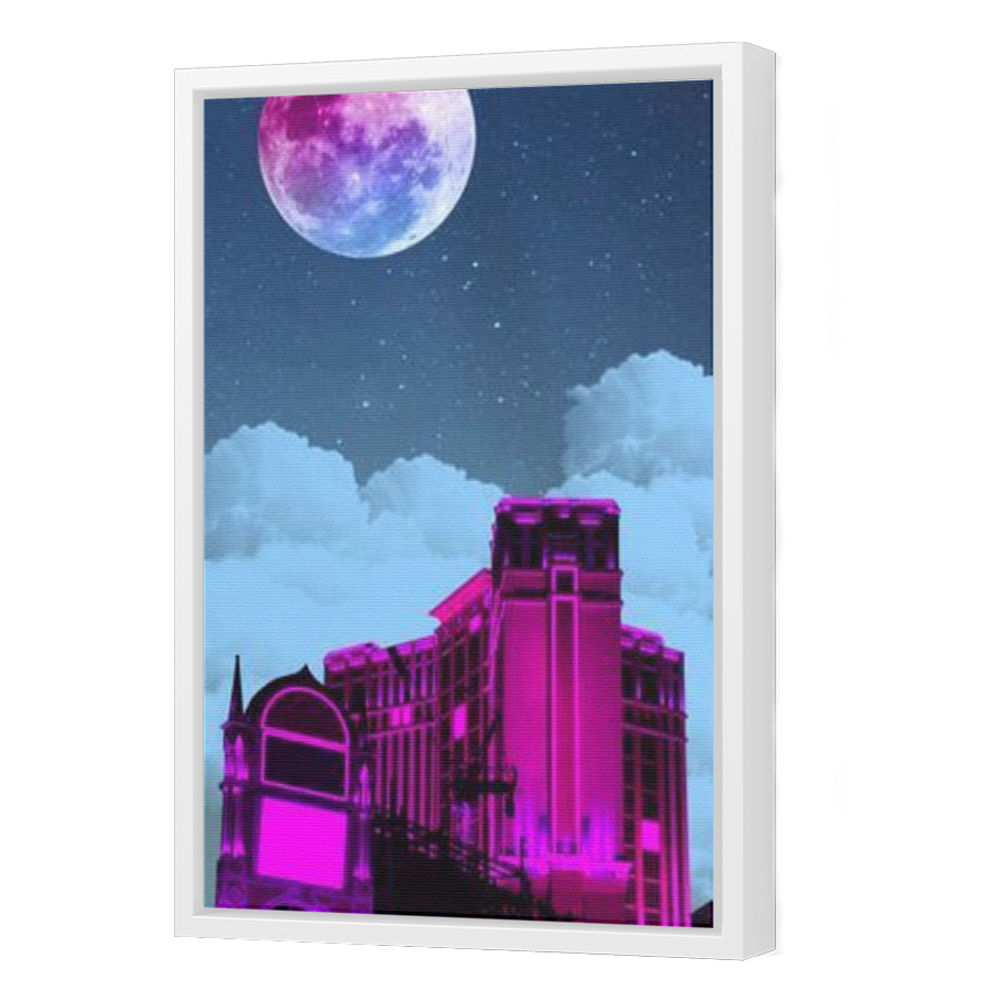 Thumbnail for Canvas - White Floating Frame