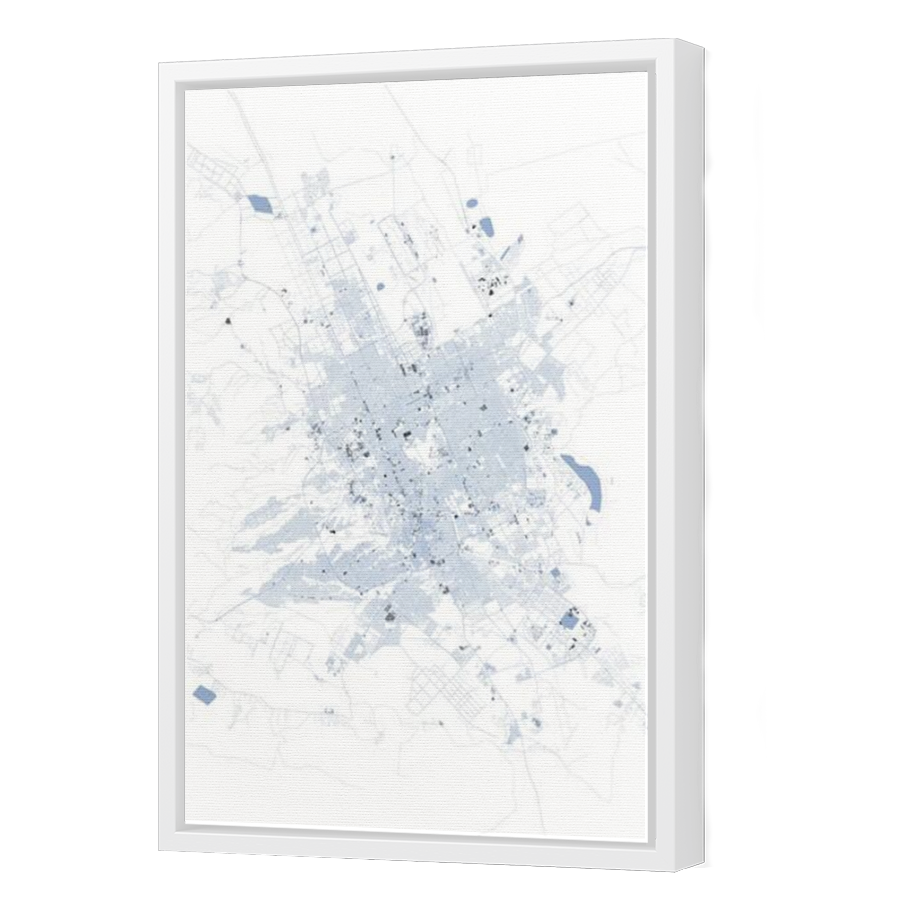 Thumbnail for Canvas - White Floating Frame
