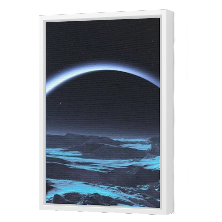 Thumbnail for Canvas - White Floating Frame