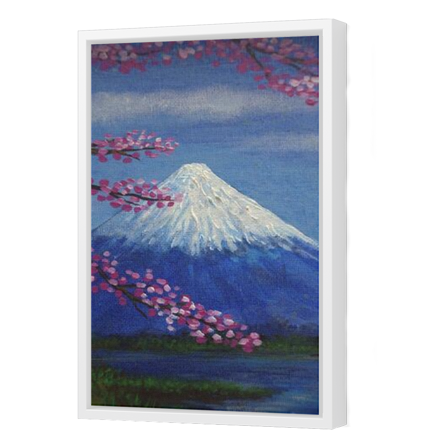 Thumbnail for Canvas - White Floating Frame