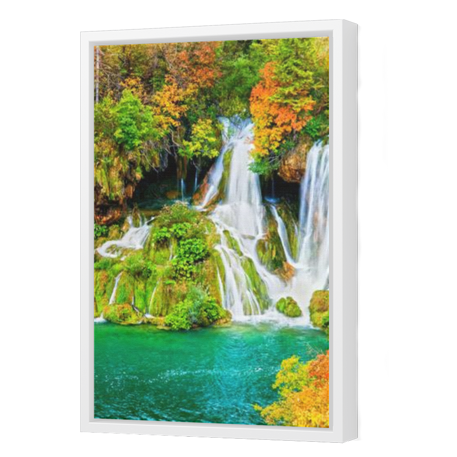 Thumbnail for Canvas - White Floating Frame