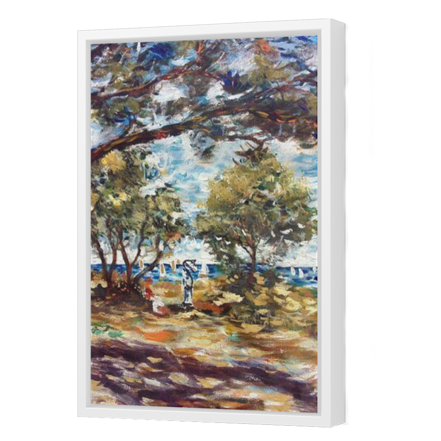 Thumbnail for Canvas - White Floating Frame