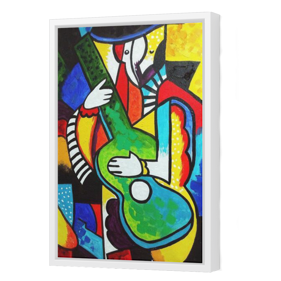 Thumbnail for Canvas - White Floating Frame
