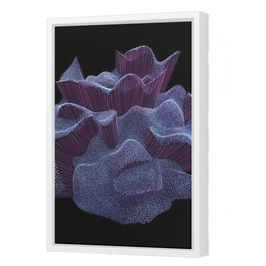 Thumbnail for Canvas - White Floating Frame