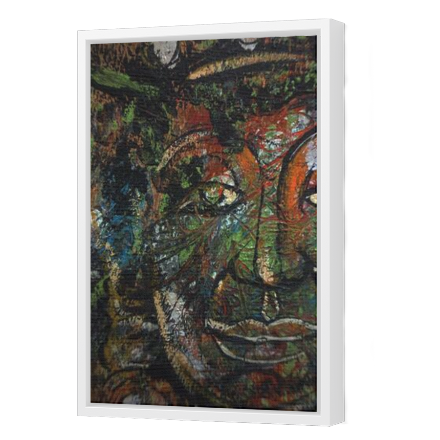 Thumbnail for Canvas - White Floating Frame