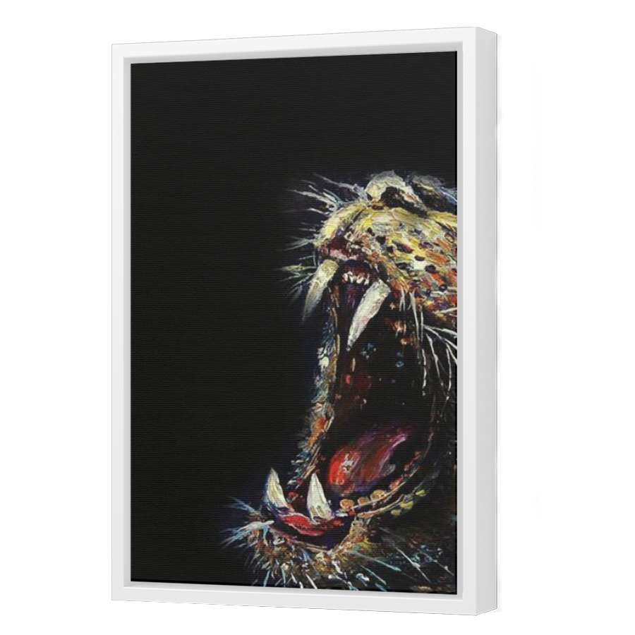 Thumbnail for Canvas - White Floating Frame