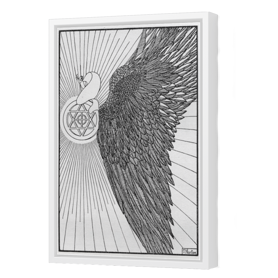 Thumbnail for Canvas - White Floating Frame