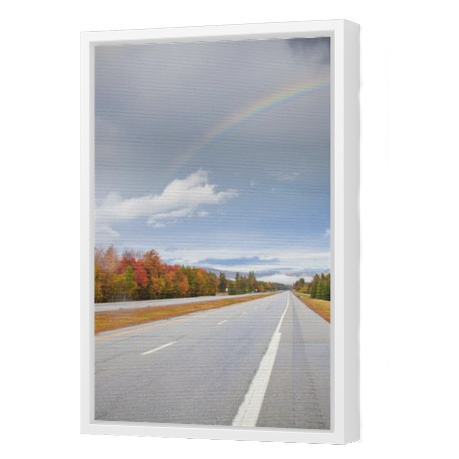 Thumbnail for Canvas - White Floating Frame