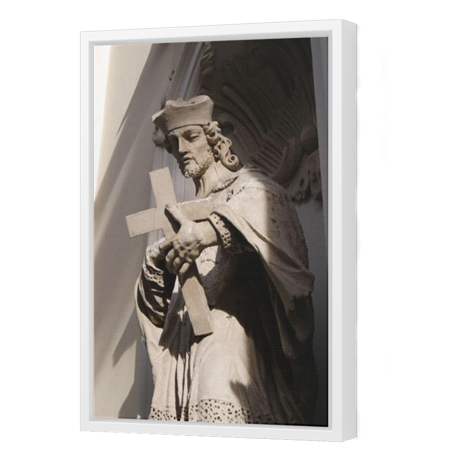 Thumbnail for Canvas - White Floating Frame