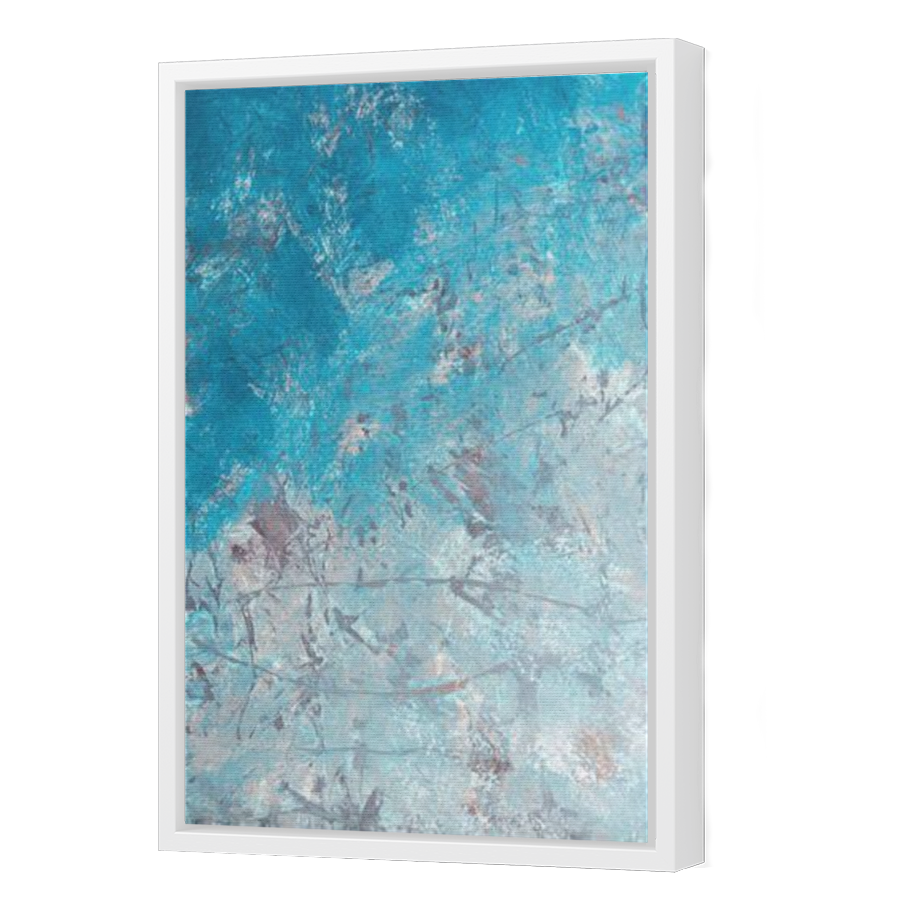 Thumbnail for Canvas - White Floating Frame