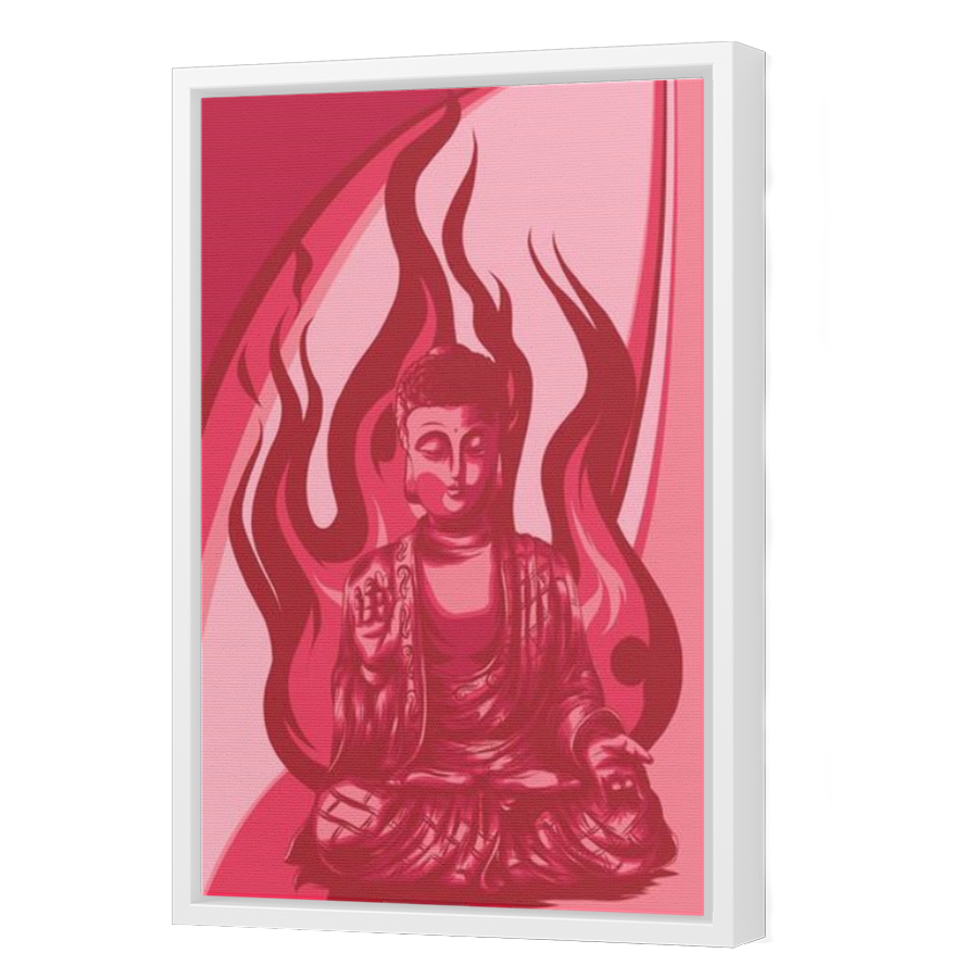 Thumbnail for Canvas - White Floating Frame