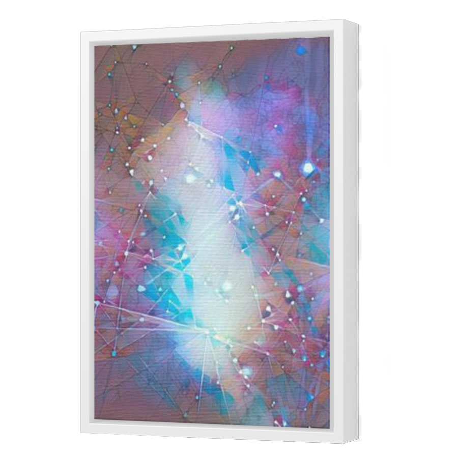 Thumbnail for Canvas - White Floating Frame