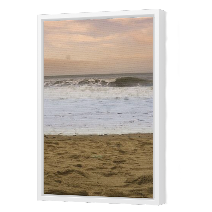 Thumbnail for Canvas - White Floating Frame