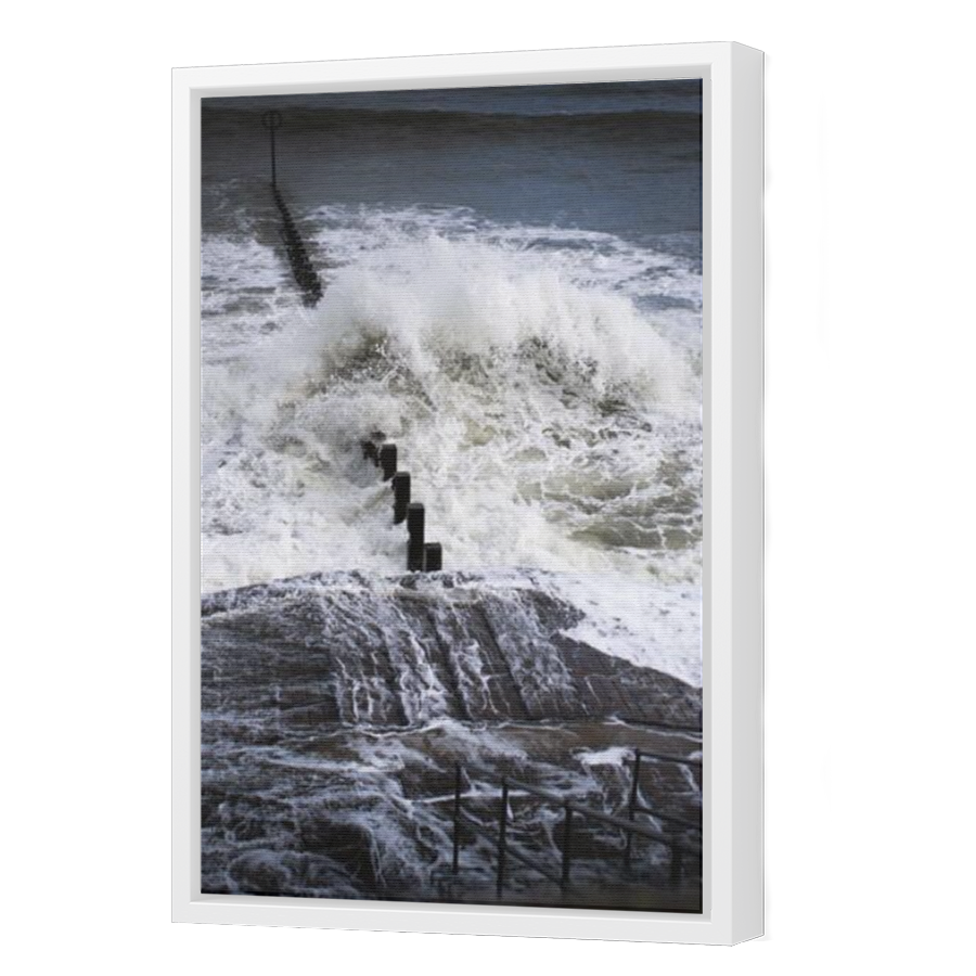Thumbnail for Canvas - White Floating Frame