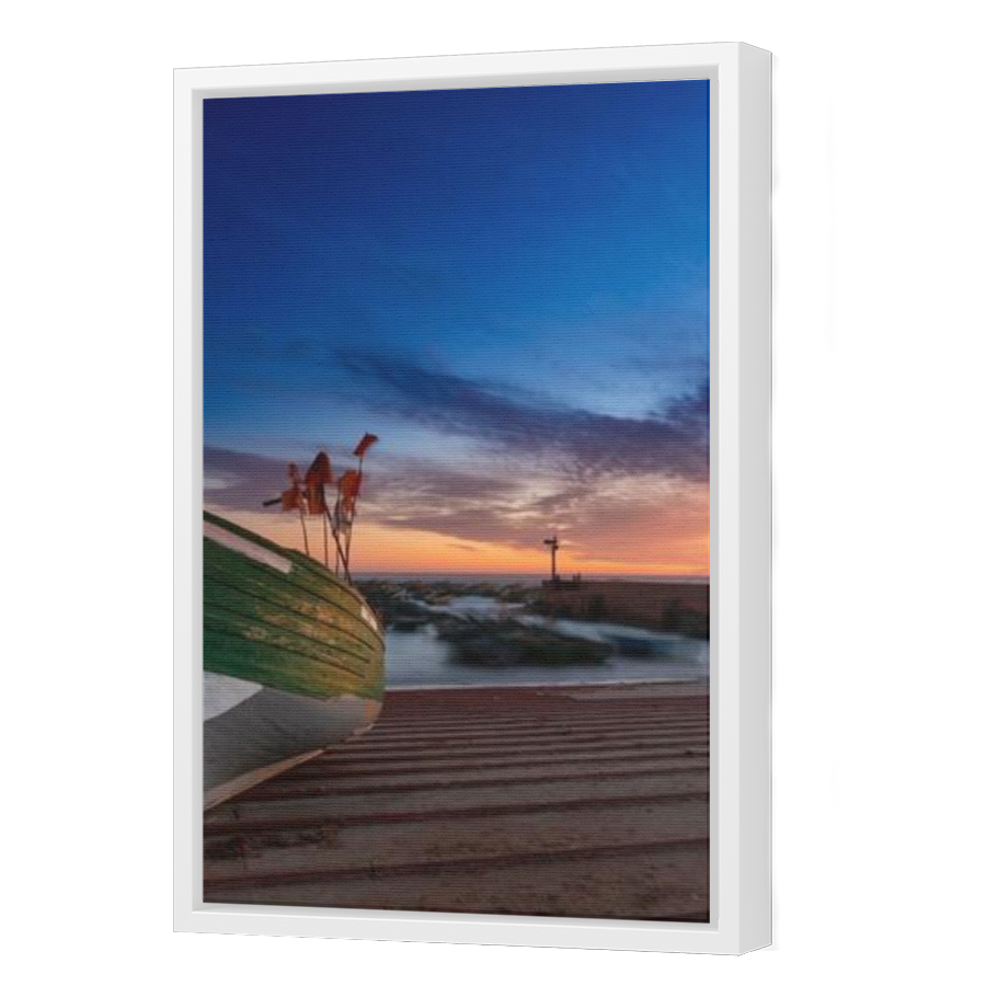 Thumbnail for Canvas - White Floating Frame