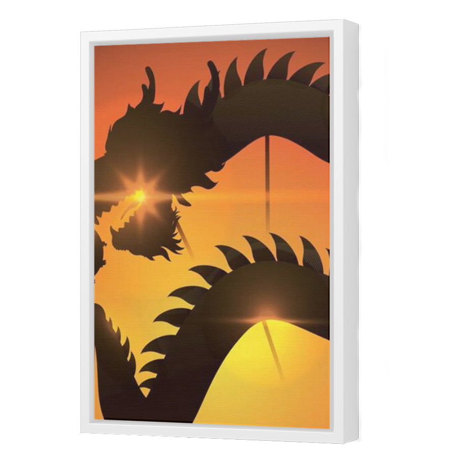 Thumbnail for Canvas - White Floating Frame
