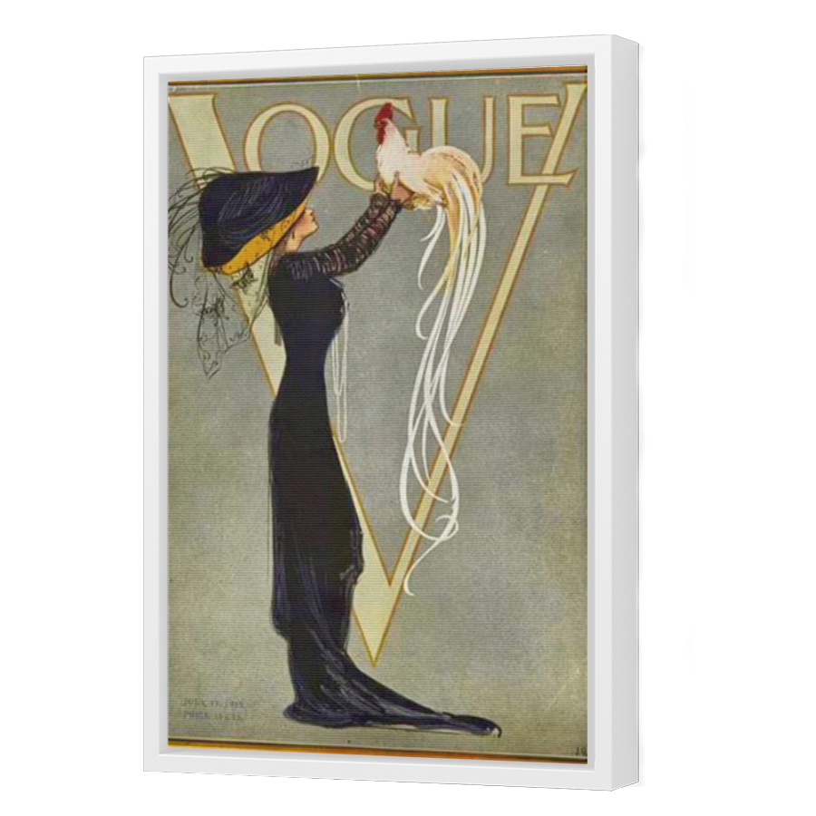 Thumbnail for Canvas - White Floating Frame