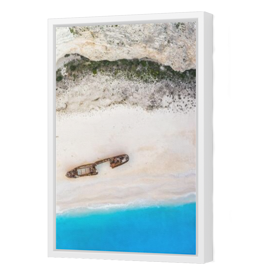 Thumbnail for Canvas - White Floating Frame