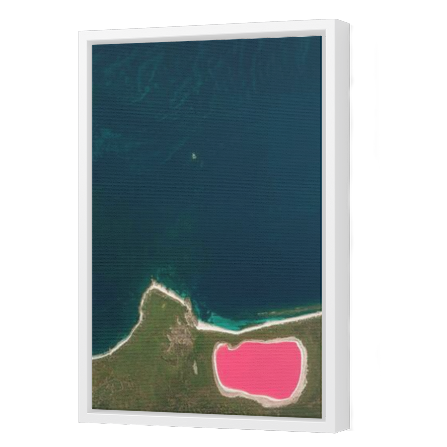 Thumbnail for Canvas - White Floating Frame