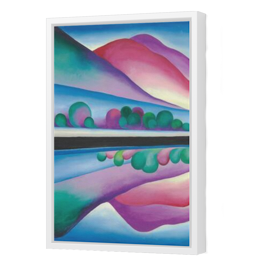 Thumbnail for Canvas - White Floating Frame