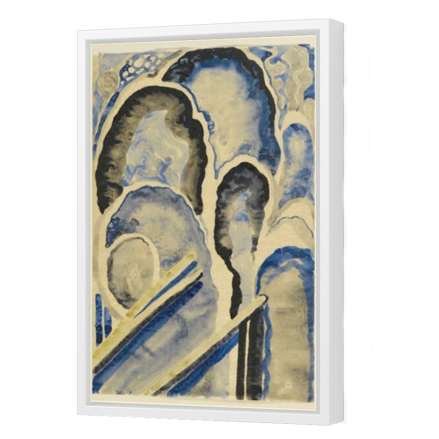 Thumbnail for Canvas - White Floating Frame