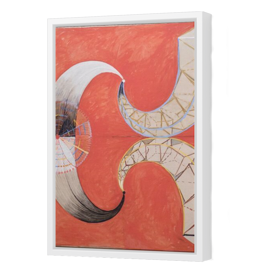 Thumbnail for Canvas - White Floating Frame