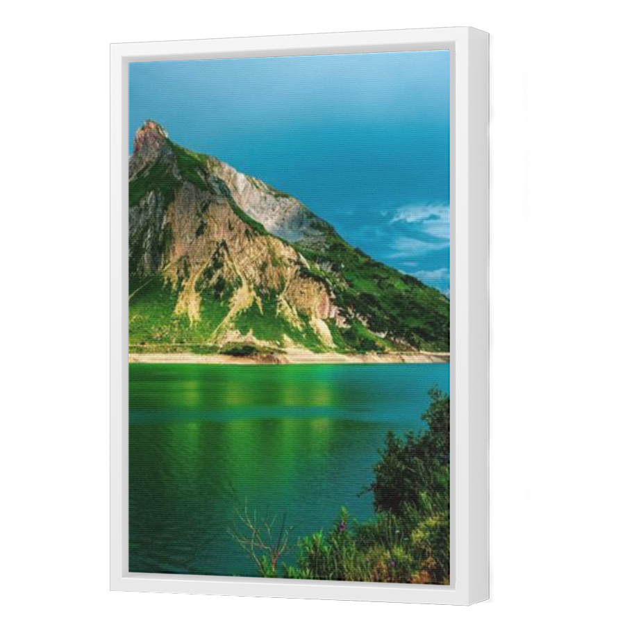 Thumbnail for Canvas - White Floating Frame