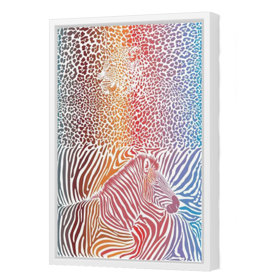 Thumbnail for Canvas - White Floating Frame