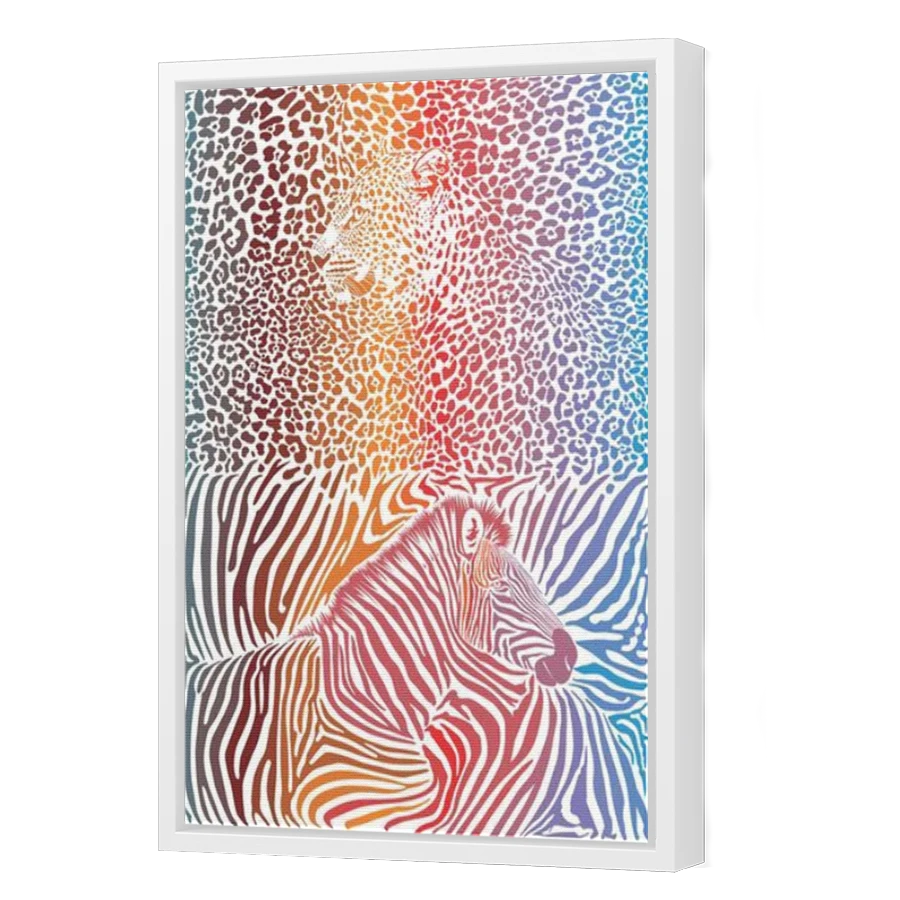 Thumbnail for Canvas - White Floating Frame