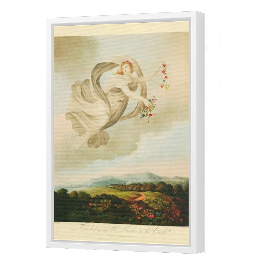 Thumbnail for Canvas - White Floating Frame