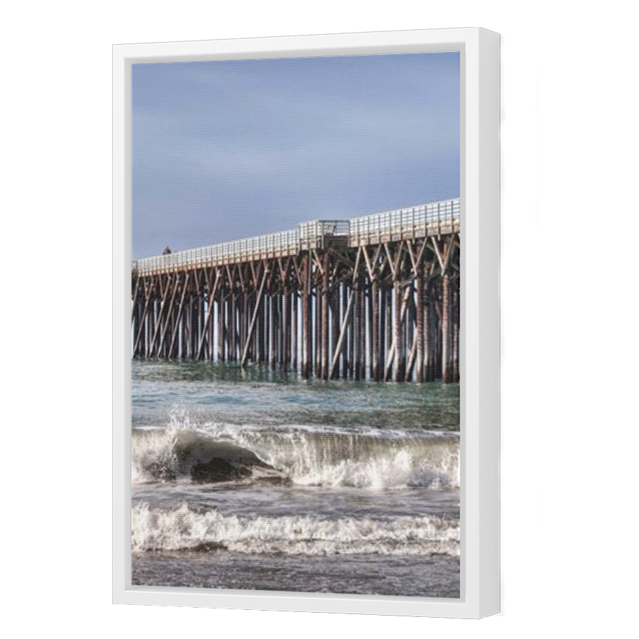 Thumbnail for Canvas - White Floating Frame