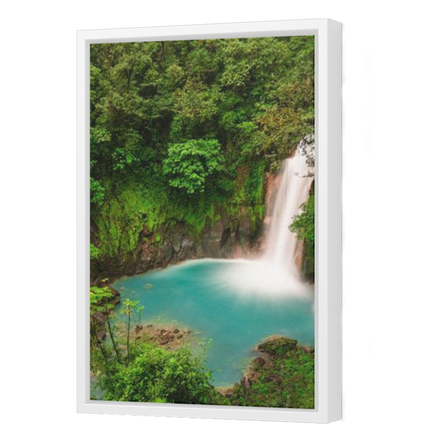 Thumbnail for Canvas - White Floating Frame