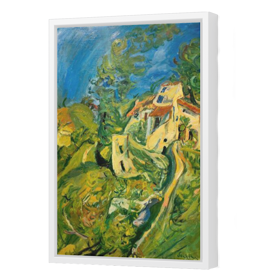 Thumbnail for Canvas - White Floating Frame