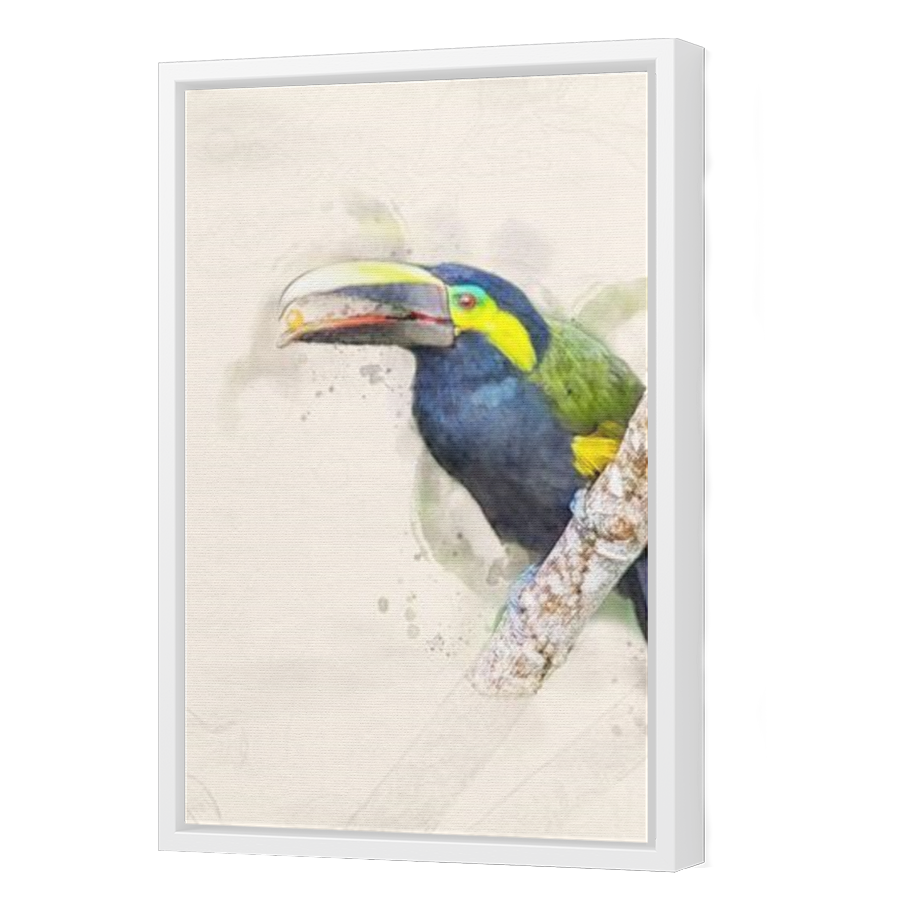 Thumbnail for Canvas - White Floating Frame