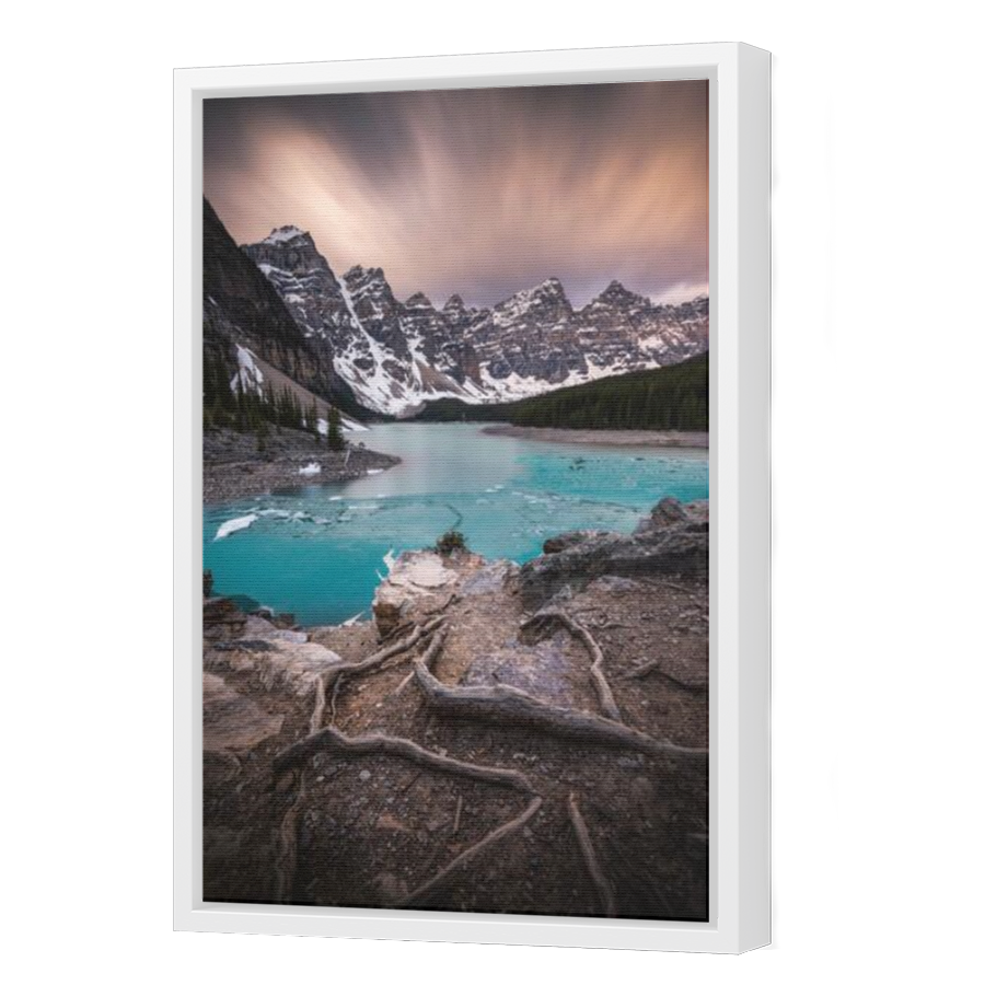 Thumbnail for Canvas - White Floating Frame