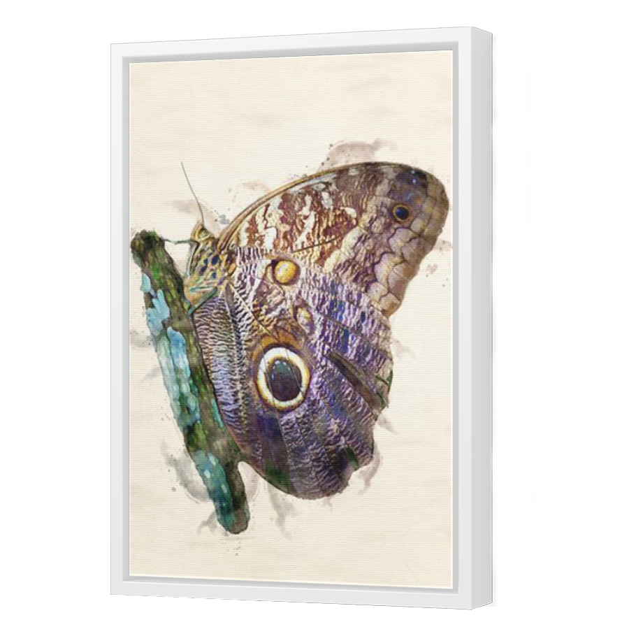 Thumbnail for Canvas - White Floating Frame