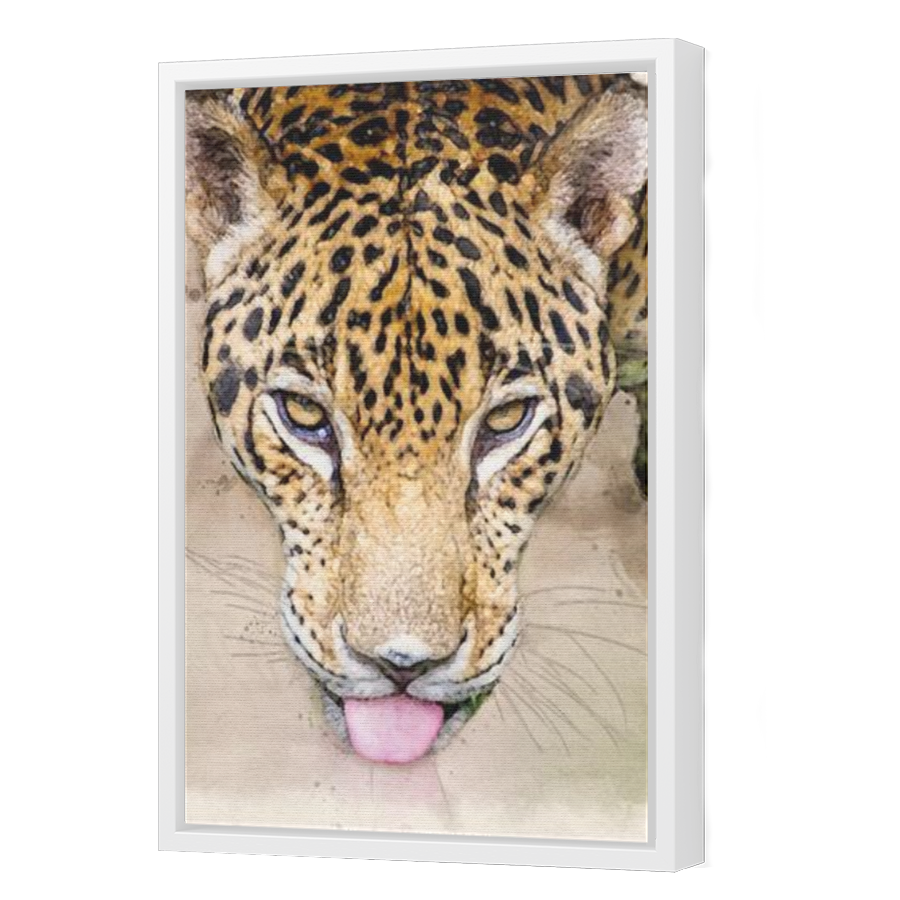 Thumbnail for Canvas - White Floating Frame