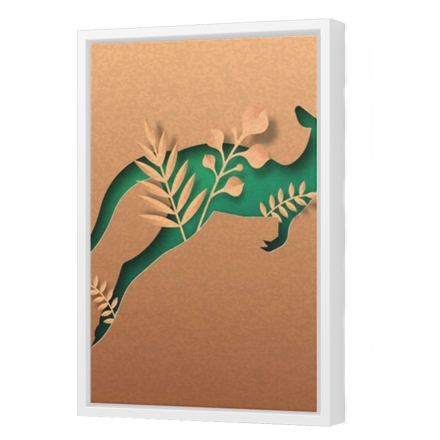 Thumbnail for Canvas - White Floating Frame