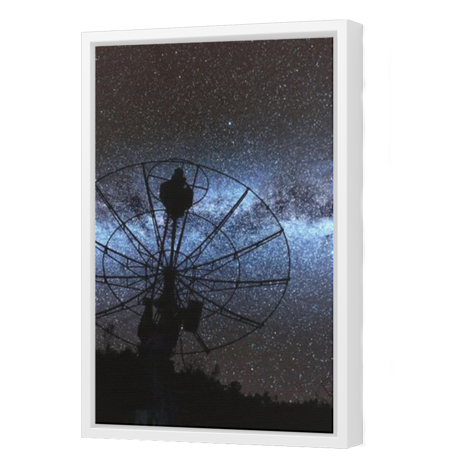 Thumbnail for Canvas - White Floating Frame