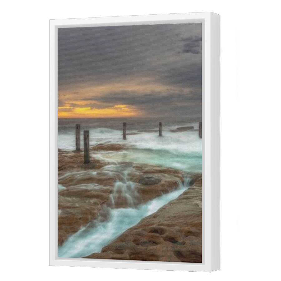 Thumbnail for Canvas - White Floating Frame