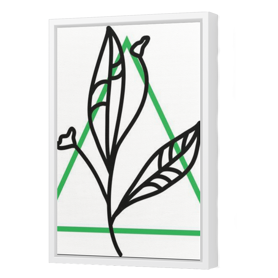 Thumbnail for Canvas - White Floating Frame