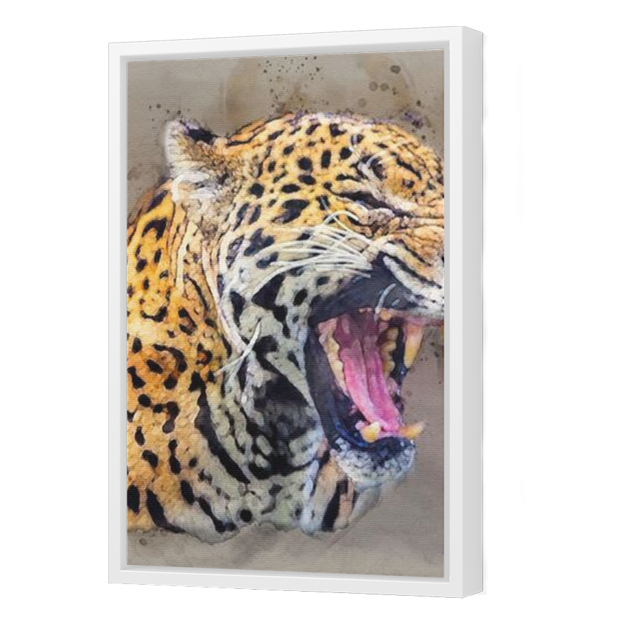Thumbnail for Canvas - White Floating Frame